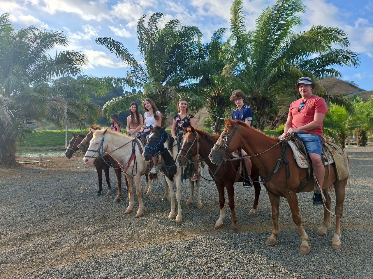 Horseback Riding — off-road enduro motorcycle tour with Ultimate Rides CR in Costa Rica