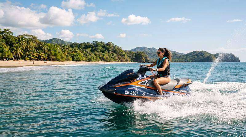 Jet Ski Adventure in Jacó — off-road motorcycle tour with Ultimate Rides CR in Costa Rica
