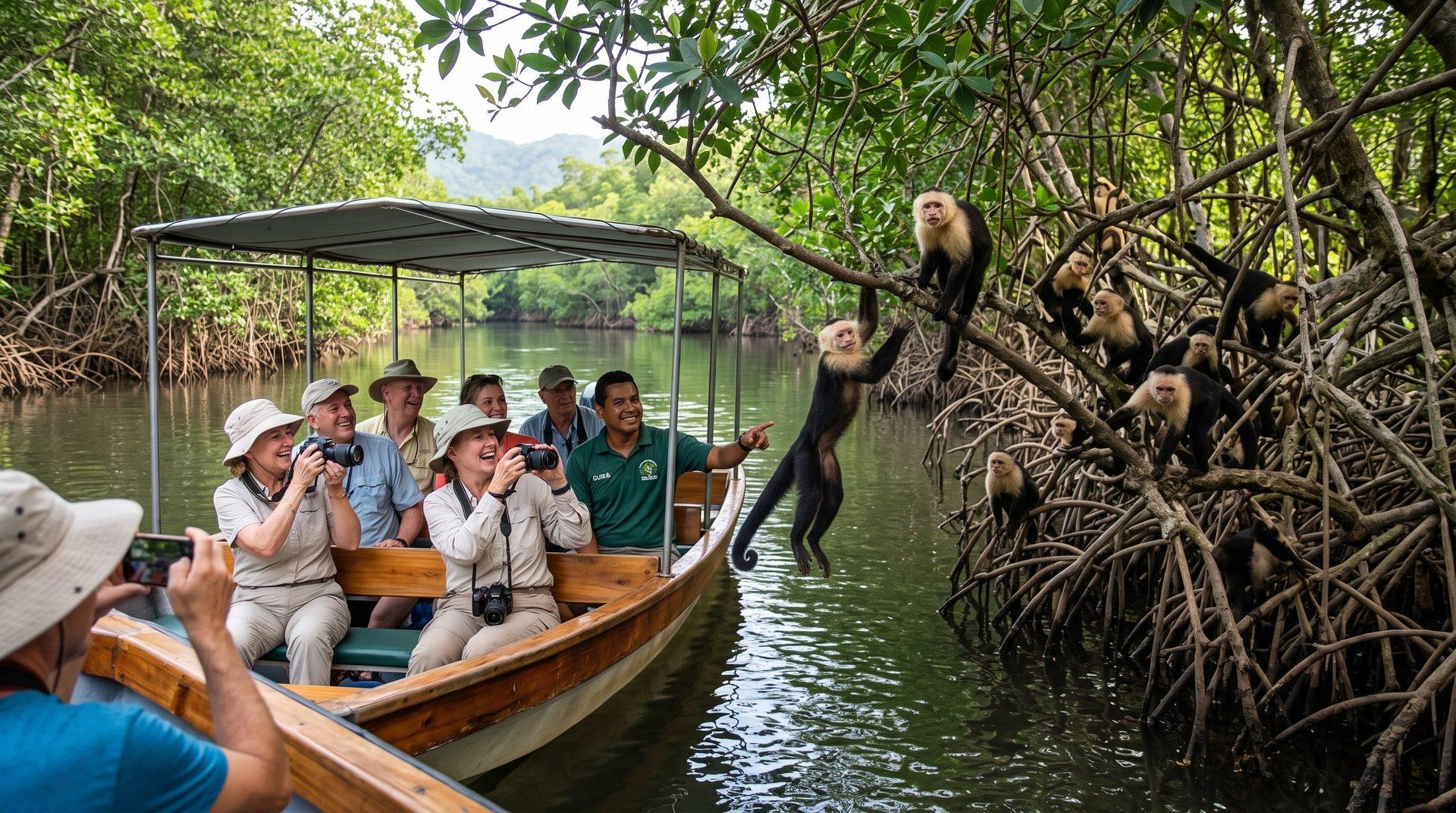 Monkey Mangrove Tour — off-road enduro motorcycle tour with Ultimate Rides CR in Costa Rica