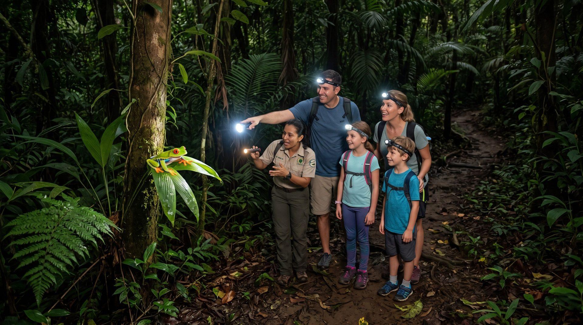 Nature Night Walk — off-road enduro motorcycle tour with Ultimate Rides CR in Costa Rica