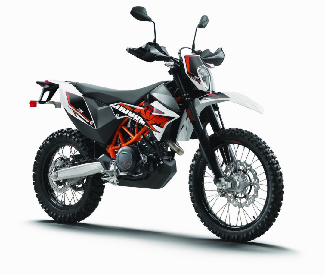 KTM 690 Enduro R adventure off-road motorcycle from the Ultimate Rides CR fleet
