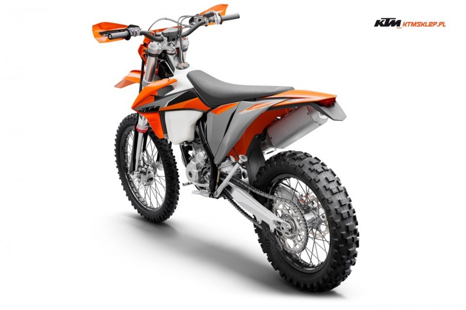 KTM off-road enduro motorcycle from the Ultimate Rides CR fleet