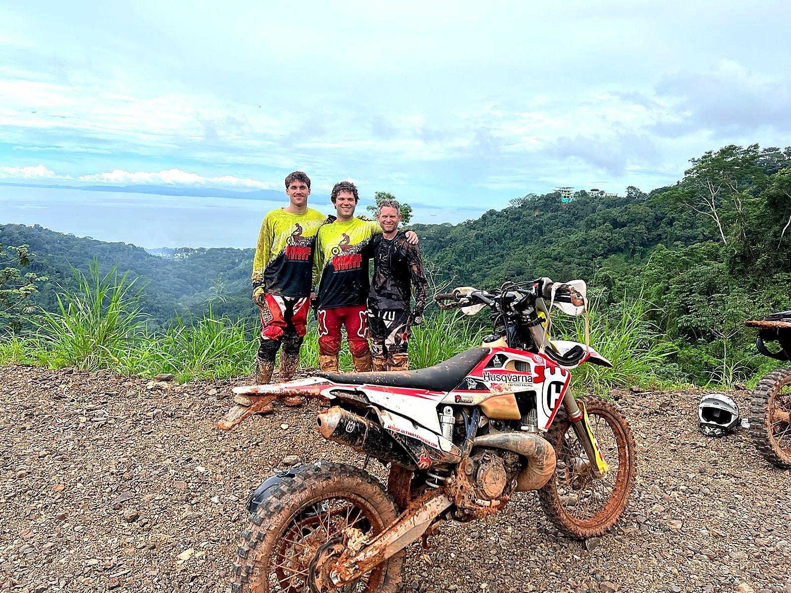 One Day Tour Jacó — off-road enduro motorcycle tour with Ultimate Rides CR in Costa Rica